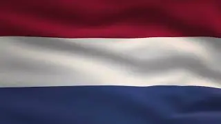 Netherlands Waving Flag Animation | 8k Ultra HD | Flags of the World