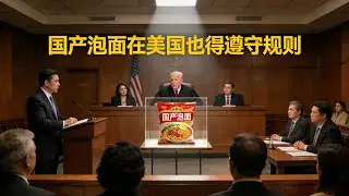 国产泡面在美国也得遵守规则 #康师傅 #泡面 #美国超市