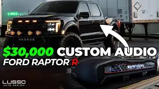 Las Vegas Custom Built Ford Raptor R + Lusso Shop Walk Through | PPF, Ceramic Tint & Paint & More