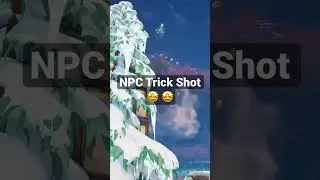 My hired NPC must use aimbot😳 #fortnitekills #fortnite #shorts #trickshot #aimbot #fortniteshorts