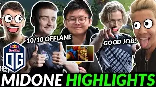 MIDONE Batrider POV in OG Match - Totally Domination