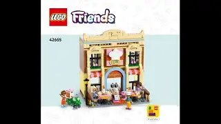 LEGO Instructions | Friends | 42655 | Restaurant and Cooking School | Heartlake City