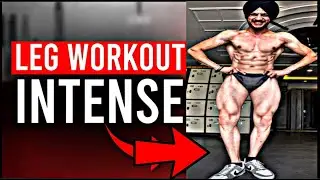 LEG WORKOUT FOR MUSCLE GAIN AND SHAPE .