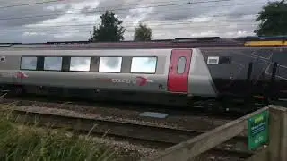 ECML TRAINS @ THE SIDINGS HOTEL YORK & SHIPTON FOOT CROSSING. TUESDAY 24TH JUNE. PART 2 OF 3.