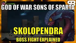 God Of War Sons Of Sparta - Skolopendra Boss Fight Explained