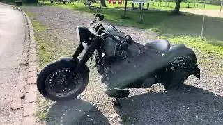 2014 Harley- Davidson FLSTF Fat Boy Custom Bobber by Robber Bobber Garage