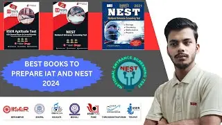 IISER & NEST 2024 Best Books to prepare #iiser #iiser_aptitude_test #iiser2023 #iat2023 #iat