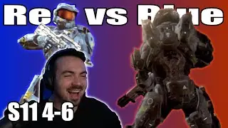 Red vs Blue Season 11 #4-6 Reaction