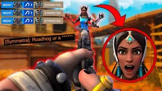 Ragebait Roadhog DESTROYS Toxic DPS Player