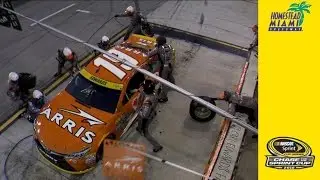 Pit road problems for Edwards
