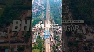 Bhilai Nagar Railway Station Redevelopment #amritbharatstation #amritbharatstationscheme #shorts