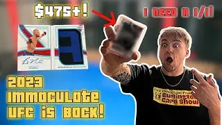 2023 immaculate UFC Box Opening... I NEED A 1/1! 2 BONUS CARDS IN BOX
