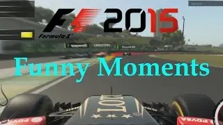 F1 2015 Funny Moments 3 (F1 2015 Funny Moments, Glitches, Fails!)