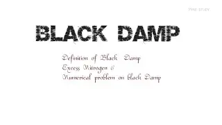 numerical problem of black damp with 3 different methods
