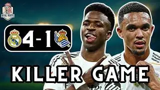 VINI JR. + TRENT = INSANE | Real Madrid 4 - 1 Real Sociedad Match Reaction