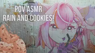 ASMR POV: Cute Alien Makes You Cookies In a Rainstorm