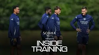 All set for the north London derby 👊  | INSIDE TRAINING | The Gunners train ahead of Tottenham | PL