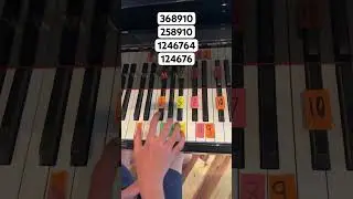 7 Weeks And 3 Days Piano Tutorial #shorts