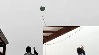 Winter ❄️ kite flying