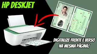 HP DeskJet | como digitalizar um documento frente e verso na mesma p&aacute;gina