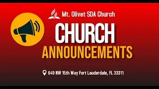 Bulletin-Board Announcements - July 8th 2023