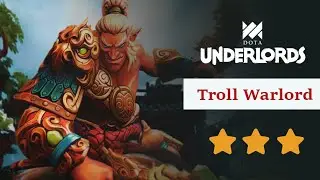 Dota Underlords Insane Troll 3 stars