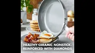 GreenPan Chatham Tri-Ply Stainless Steel 12 Piece Cookware Pots and Pans Set
