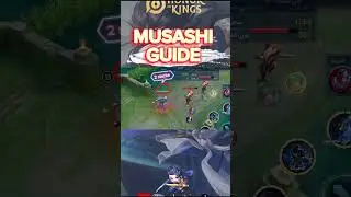 Musashi Guide 🔥💯 #honorofkings #hokstudio #hok #mlbb #fyp #shorts #shortvideo #short #guide #tips