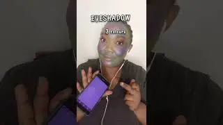 random colour generator picks my makeup #viral #bts #makeup #makeupartist #btsvlog #shortsfeed#music