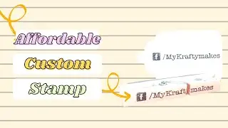 Low cost custom rubber stamps for small handmade business