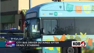 Police charge city bus driver after deadly stabbing