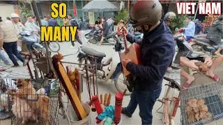 A BUSTLING AND VIBRANT TRADITIONAL MARKET WITH A WIDE VARIETY OF GOODS