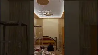 Ghar ko dijiye naya roop! 🏠   #RoyalLook # #HomeMakeover #FalseCeiling Sajawat #TrendingReels #