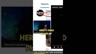 GUFON learns THIRD PHASE is 100% using fake UFO videos 