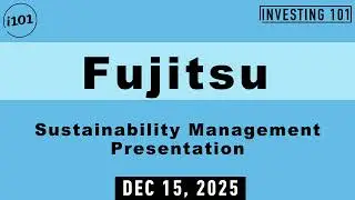 Fujitsu Sustainability Management Presentation