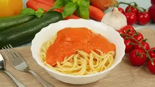 Tomatenso&szlig;e mit verstecktem Gem&uuml;se