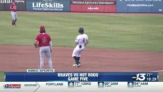 Hot Rods fall 6-1 to Braves despite Baker&rsquo;s three-hit night