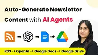How to Auto-Generate Newsletter Content with AI Agents