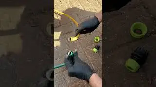 How to Join Two Hoses in Seconds &ndash; Dapetz Hose Joiner #uk #dapetz #diy #tools #garageessentials