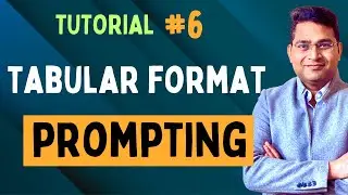 Tabular Format Prompting: Boost AI Accuracy with Structured Prompts