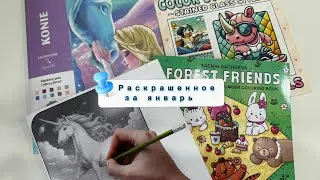 Раскрашенное за январь 