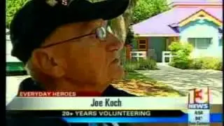 GKTW Volunteer Joe Koch Recognized as an Everyday Hero