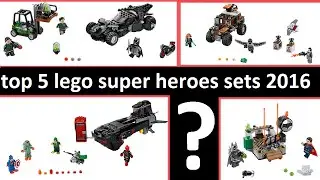 top 5 lego super heroes sets of 2015-2016