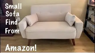 LOVESEAT SOFA on AMAZON. EASY ASSEMBLY!