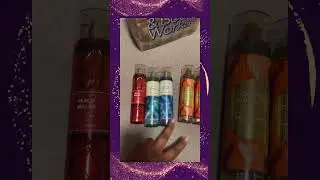 Haul: BBW $5.95 Body Mist sale. #bathandbodyworks #bodycare #haul