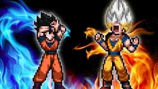 Son Gohan TP V4(New) VS Goku DBS 3.5(AF) in Jump Force Mugen