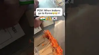 This happens when Indians go to Korea😂🇰🇷🇮🇳#indian #korea #southkorea #korean #kdrama #kpop #bts