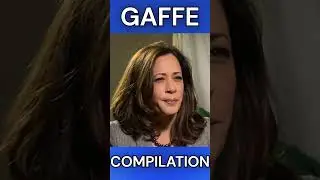 KAMALA GAFFE COMPILATION 5 #shorts #fyp #election #comedy #funny #politics #politicalnews #trump