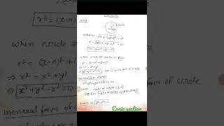 conic section
