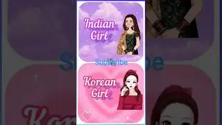 #indian girl😍🆚#korean gilr😘#fashion #hit short #viral